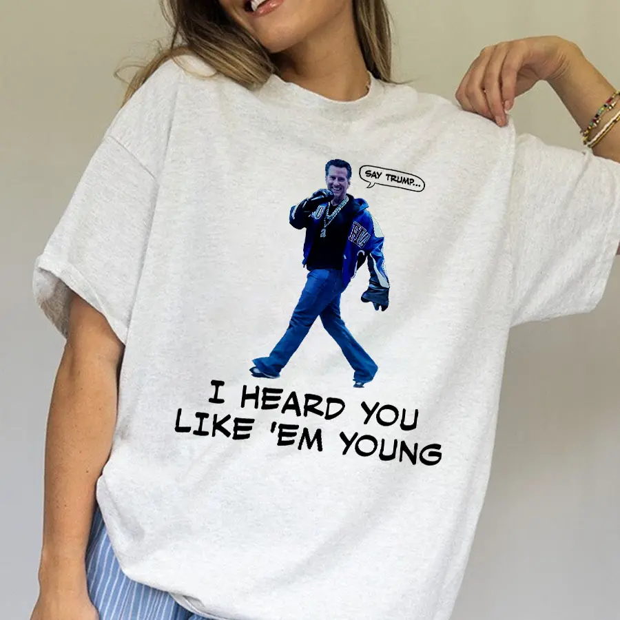 Say Trmp, I hear you like em young , Gavin Newsom Unisex shirt