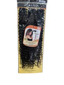 EZBRAID/EZCROCHET Haircare Tool - Lightweight Heatless Braiding & Crocheting Kit for Stylish Results - 20"/T1B/27-Soft Faux Locs - Perfect Gift for Female Stylists