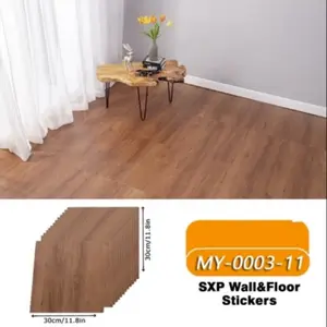 50 pieces SXP floor sticker - Self-adhesive vinyl tiles, 11.81x11.1 inches, 1.5 thick, home decoration DIY, for indoor/outdoor use, durable and weather resistant, indoor and outdoor tiles, modern tile design, easy to install
