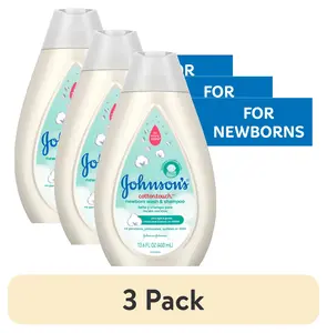 (3 Pack) Johnson'S Cottontouch for Newborn Baby and Toddler Bath Shampoo and Body Wash, 13.6 Oz Johnson & Johnson