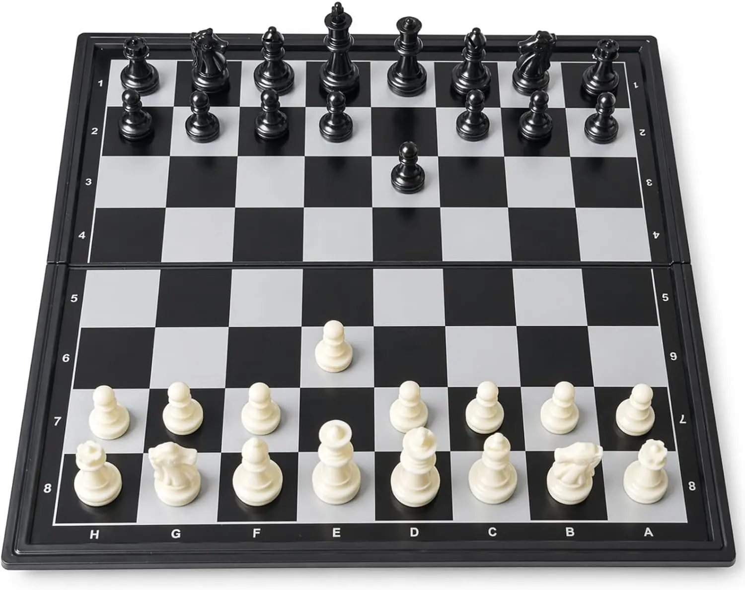 Travel Chess Set Magnetic Portable Folding Chess Board - Small Mini Chess Set
