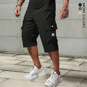 Men’s fashion shorts featuring large-capacity pockets, minimalist design, trendy and versatile—ideal for outdoor exploration, travel, street style, and business trips. They create a rugged workwear look and are an essential wardrobe trend piece.