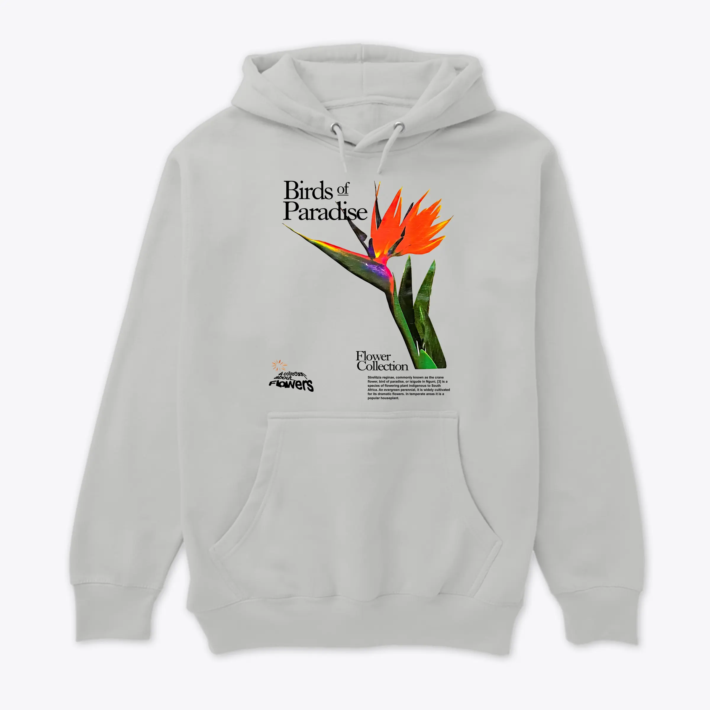 Unisex Hoodie - Birds Of Paradise Flower Collection Outfit girlblackhoodie Fashion Menswear