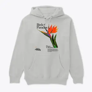 Unisex Hoodie - Birds Of Paradise Flower Collection Outfit girlblackhoodie Fashion Menswear