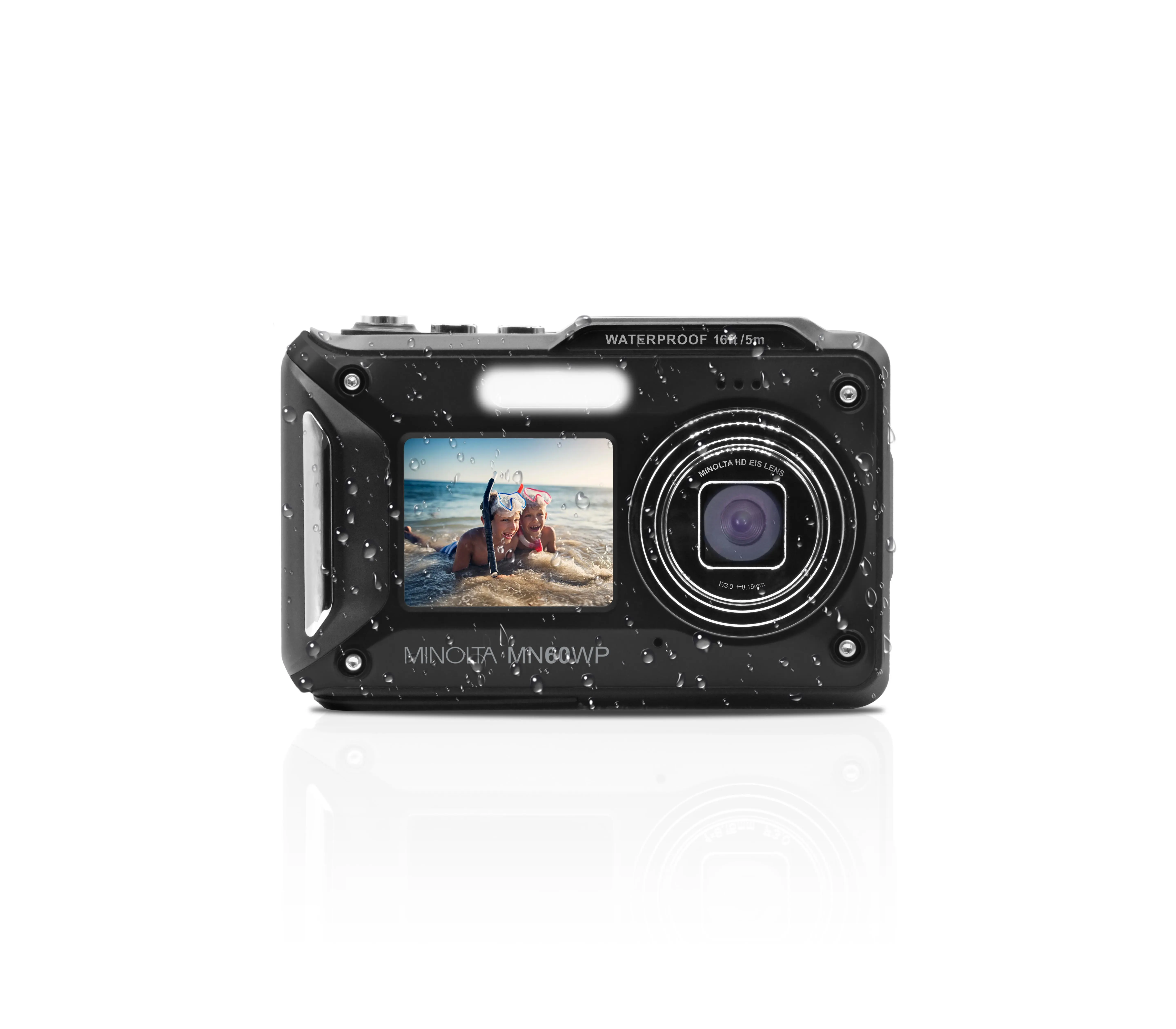MN60WP 48MP / 4K Ultra HD Dual Screen Waterproof Camera Compact Digital