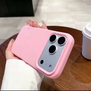 Galorekases Slim Liquid Silicone 3 Layers Full Phone Covered Soft Gel Rubber Case Protective I Phone Cover