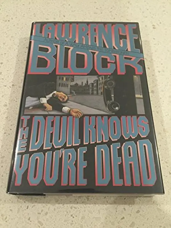 USED Book - The Devil Knows You're Dead (Matthew Scudder Mysteries) by Lawrence Block (Hardcover) - english
