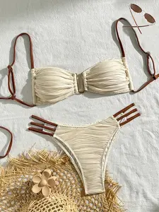 Women's Summer Bikini Set, Fashionable Sexy Split Swimsuit, Comfortable & Stylish Swimwear for Beach Vacation