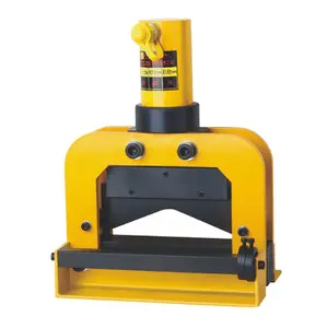 Hydraulic Busbar Cutter, V Blade, 25T Output Force, 0.47X7.8 inch Cutting Capacity CWC200V