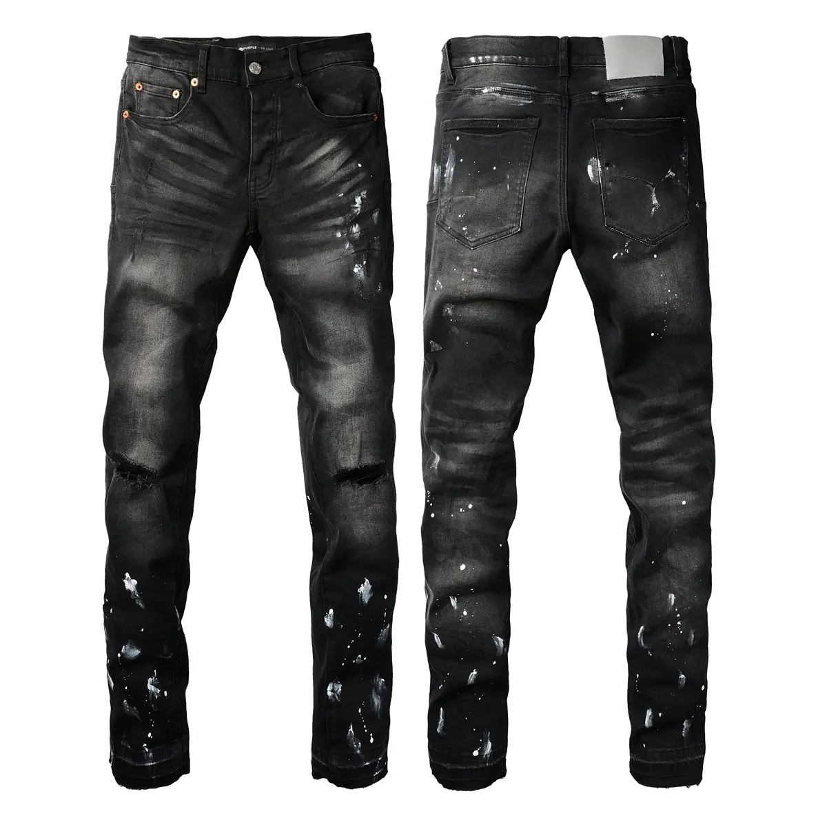 2026 new jeans brand Men's jeans Casual comfortable ripped fashion straight skinny slim jeans, ripped stretch jeans denim pants, vintage street jeans Campus style, holiday style jeans P9002