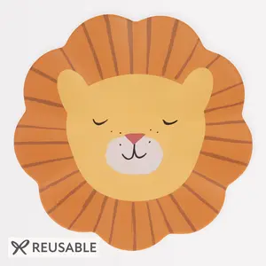 Reusable Lion Plate