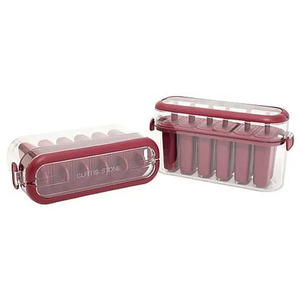 Curtis Stone 6-Cavity Popsicle Trays - Set of 2 Curtis Stone 6-Cavity Popsicle Trays - Set of 2