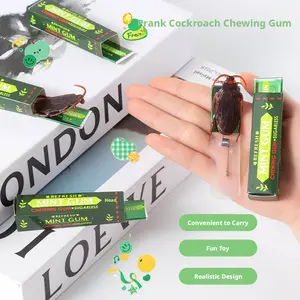 Popular April Fools’ Day Prank Cockroach Gum Toy Prop Gift