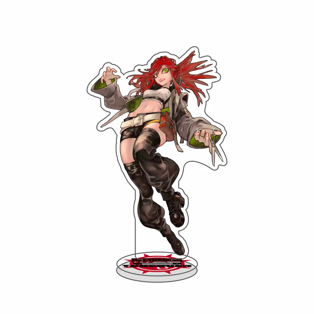 アニメ Crystal Present UTAU CHAIN 2pcs 15cm GACHIAKUTA Acrylic Stand Rudo/Enjin/Zanka/Riyo Character