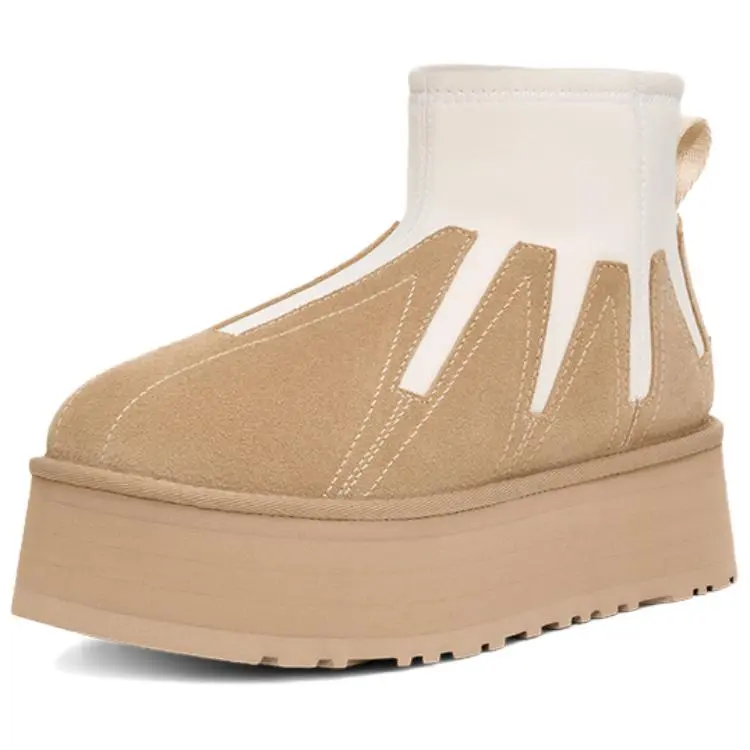 UGG Classic Dipper Sunwave Insulated Waterproof Snow Footwear - Women's Boots, House White Official Maison Mihara Trending Shoes