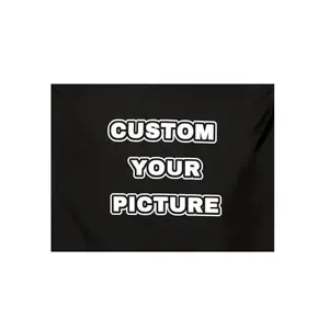 Custom Image Tapestry Banner, Light Linen Cotton Personalized Wall Decor, Custom Poster for Bedroom Wedding Birthday Party Gift