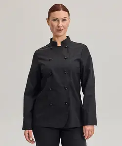 1608 Chef Jacket (Women’s) - Black