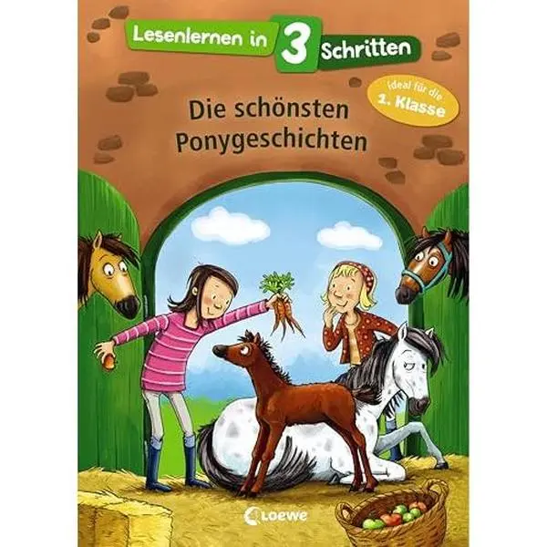 USED-Lesenlernen in 3 Schritten - Die schönsten Ponygeschichten by unknown author (Hardcover)