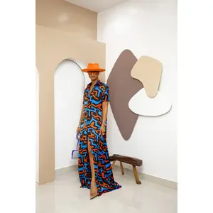 Enyiada Silk Ankara Kaftan