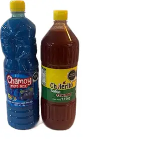 Flavored Chamoy. Bottle  of 1 kg. Mexican Chamoy in original and blueberry flavor . Chamoy sauce