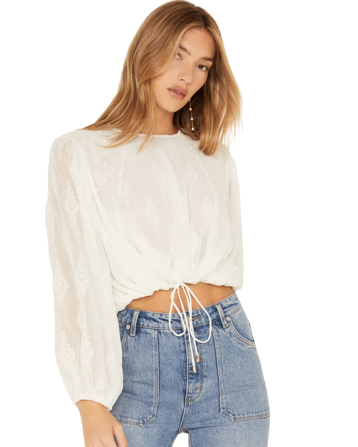 Talisman Women's Women'S Harmony Long Sleeve Blouse - T1865-2