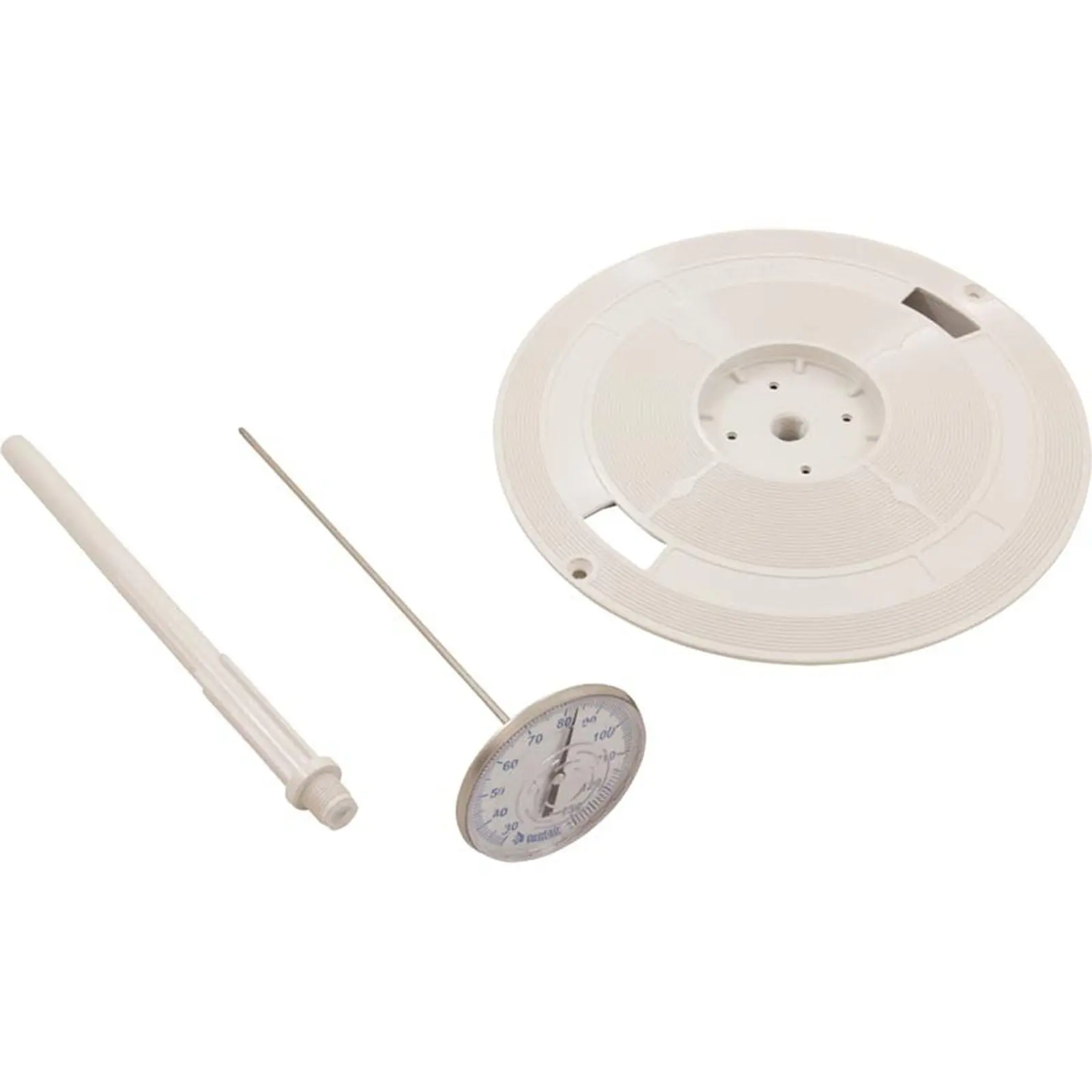 Skimmer Lid, Pentair, w/Thermostat, 9-7/8" Diameter, White