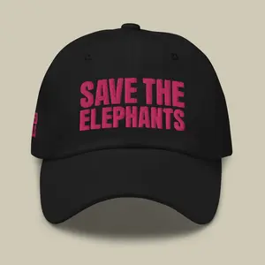 SAVE THE ELEPHANTS HAT