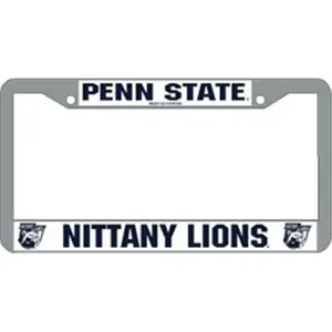 Penn State Nittany Lions License Plate Frame Chrome