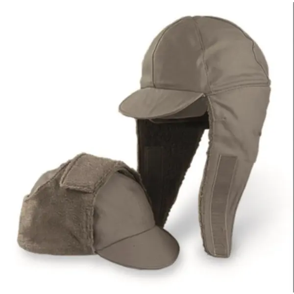 GERMAN OD WINTER CAP USED