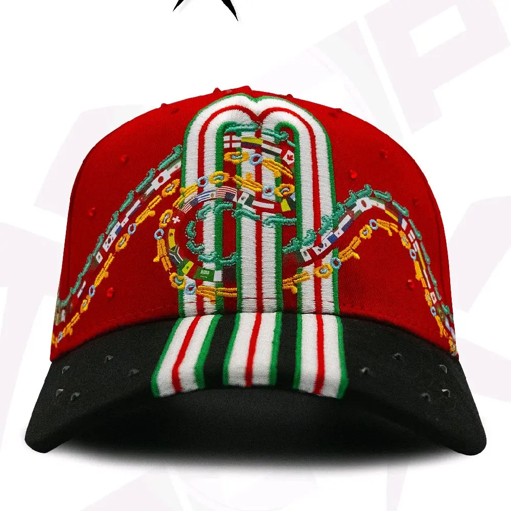 Snapback México Mundial Roja incluye caja y pin