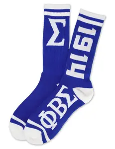 Phi Beta Sigma Fraternity Socks                                                                                    m Menswear Stylish