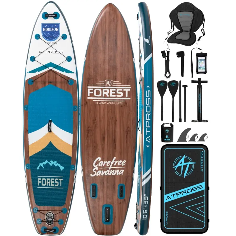Blue Dark Wood/kayak seat #8P