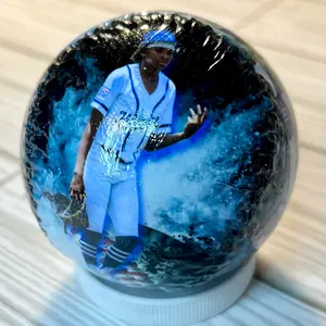 Custom baseballs with Pictures - Personalized Sports Ball with Team Logo, Player Name, and Any Sayings for Gifting or Team Branding