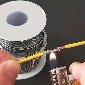 1pc 50 Grams Lighter Welding Wire, Multi-functional Solder Iron-free Wire, Universal Welding Accessories