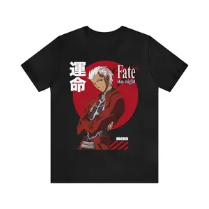 Fate/Stay Night Archer Unisex Anime T-Shirt, Fate Stay Night Anime Shirt, Shirou Emiya Shirt, Fate Stay Night Anime Merch, Anime Gift