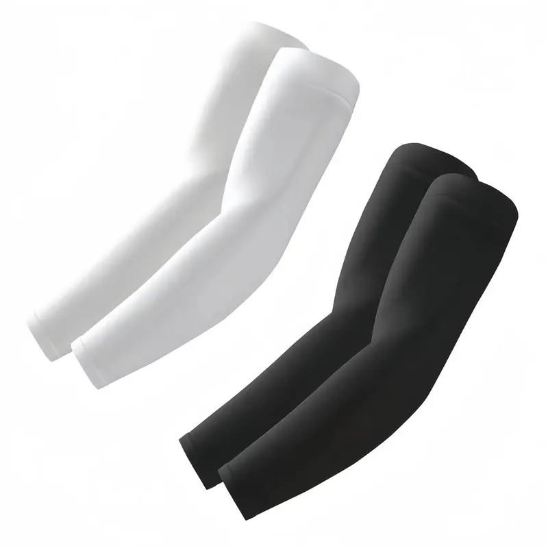 Unisex Cooling Arm Sleeves, Cooling Arm Covers, Sports Running UV Sun Protection, Outdoor Men Fishing Cycling Sleeves, Hide Tattoos, 1/2 Pcs