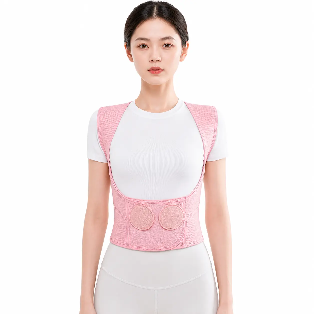 Back & Shoulder Posture Corrector for Men & Women, Adjustable Brace for Hunchback Support, Breathable & Comfortable for All-Day Wear