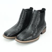 Crocodile pattern - black