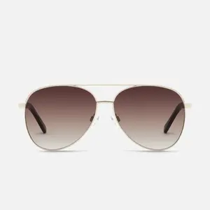 QUAY - VIVIENNE Women's Fashion Sunglasses, Stylish Eyewear Accessory for Daily Wear