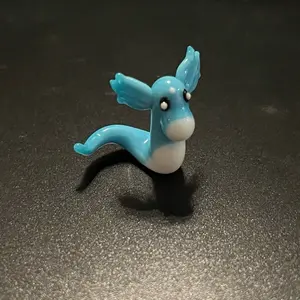 Dratini Glass Mini Figurine - Design - Detailed View of Product as Shown