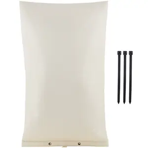 VEVOR Fiber Cotton Well Head Pump Cover, TikTokShopBlackFriday, 20''W x 34''H, Pipe Insulation Cover Sprinkler Cover for Outside Backflow Valve Cover, 600D PVC Oxford Polyester Surface Aluminum Film Thermal Insulation Layer Plastic Security