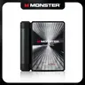 Monster Bluetooth 6.0 Earbuds - Comfortable Ear Hooks, Active Noise Reduction Wireless Headphones, 165H Nonstop Playtime, Dual-Fold Collapsible Fold-and-Go Design, Waterproof High Capacity Wireless Headphones for Gym, Travel