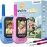 FOREDOM Kids Video Walkie Talkies Toys, Rechargeable Walkie Talkies for Boys Girls with Camera Music Real-Time HD Screen Outdoor Fun Gift for Kids