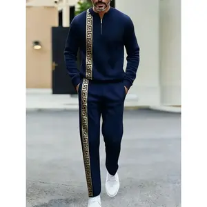 Vitality men's sports and leisure clothing multi-color sports suit