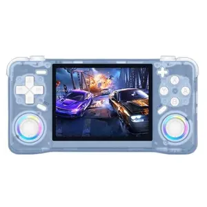 Old Arcade Retro Handheld Video Game Console - Open Source Linux Device, 3.5-inch Full-Lamination Screen, 18000+ Classic Video Games, 4000mAh Battery, Wireless Joystick, Haptic Vibration, Portable Media Controller (Glacial Blue)