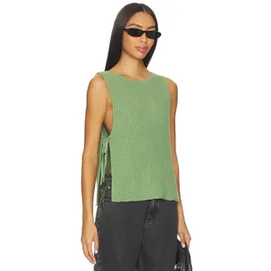 Free People x free-est Lizzie Sweater Top In Green Eyes