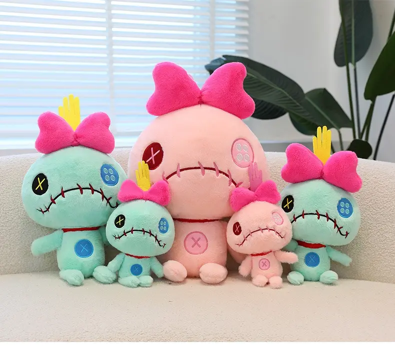 Pink "Little Gold" Plush Toy – Quirky, "Ugly-Cute" Doll; Bedtime Cuddle Pillow; Gift for Valentine's Day, Halloween, Christmas, or Birthdays.