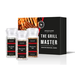 Aromasong Dead Sea Grill Seasoning Gift Set (Set of 3)