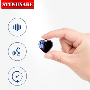 Mini Voice Activated Digital Recorder, Professional Dictaphone with Mobile Audio Microphone, Small Sound Recording Device and Player