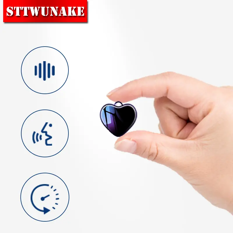 Portable Smart Voice Recorder, Compact Automatic Digital Dictaphone for Android, Professional Audio Recording Device with MP3 Play Function